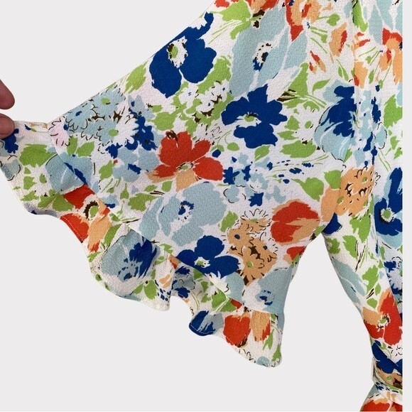 Lauren Ralph Lauren Faux Wrap Dress - Size 8 - EUC - Picture 10 of 11